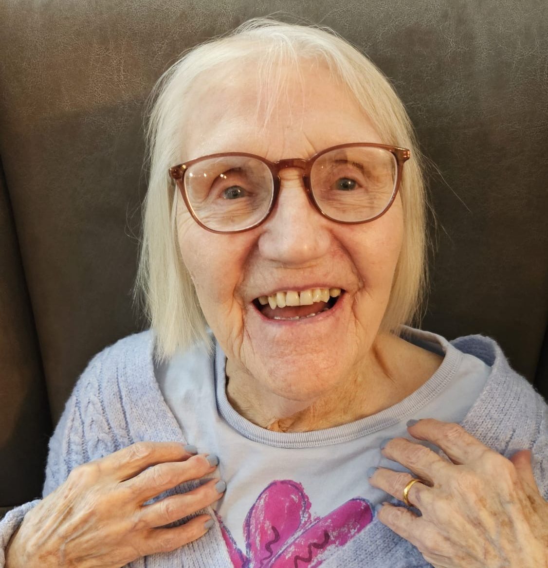 WEBB Joan Audrey - Portrait photograph for funeral announcement